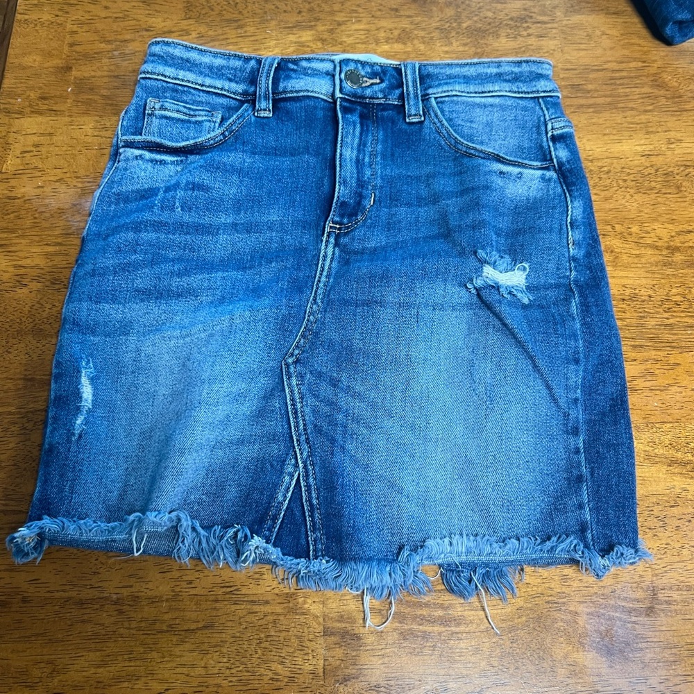 Kancan denim skirt